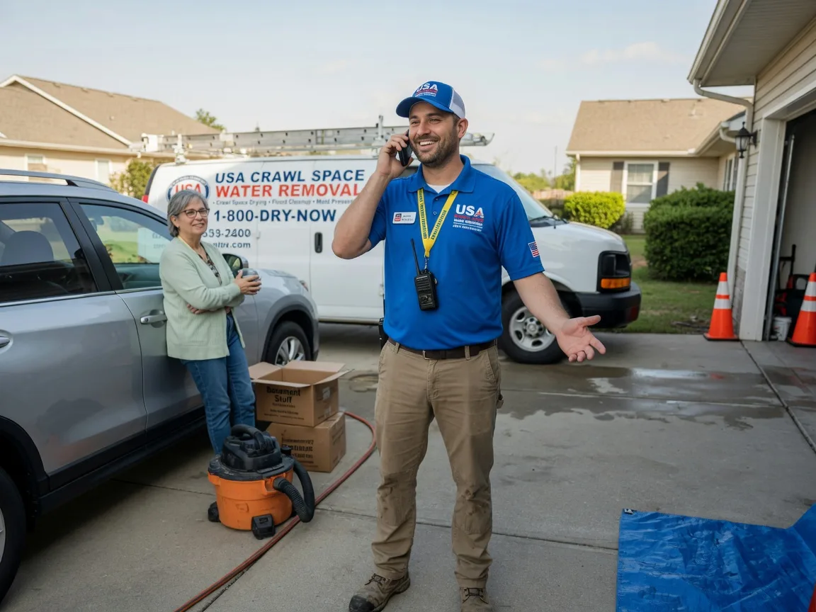 Crawl Space Water Removal Marble City, OK FAQs